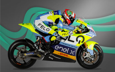 Nuovi colori per un altro anno in pista con il Team MotoE Gresini Racing!